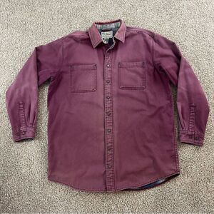 Vintage L.L. Bean blanket lined chore jacket men's L
